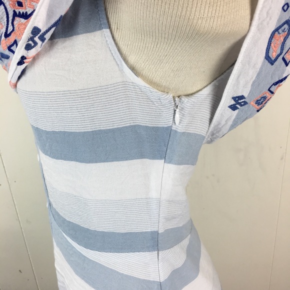 Sugarlips Off-Shoulder Ruffle Striped Summer Dress - Picture 8 of 8